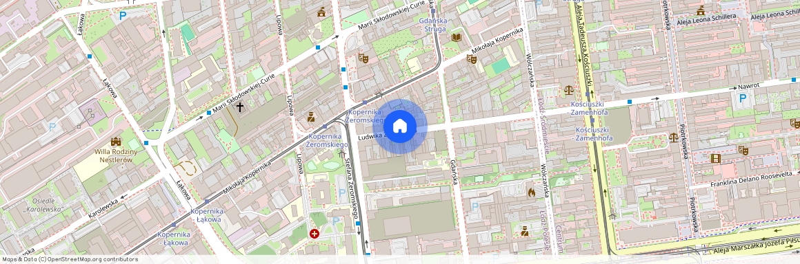 ul. Ludwika Zamenhofa, Stare Polesie, Polesie, Łódź, łódzkie