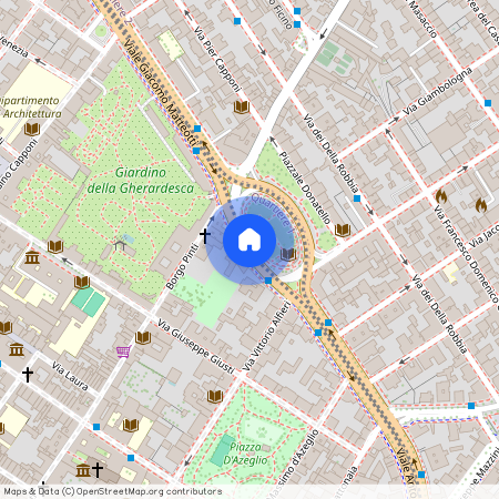 Toscano, Provincia di Firenze, Firenze, Casa, Piazzale Donatello