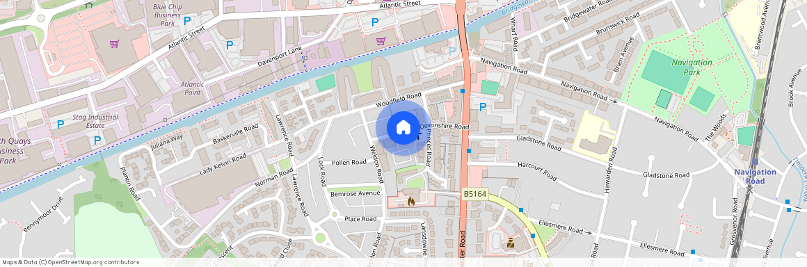 Devonshire Road, Broadheath, Altrincham, Greater Manchester, WA14