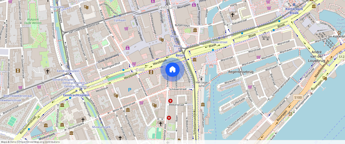 Schiedamse Vest **, Stadsdriehoek, Rotterdam