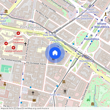 Via Giuseppe Marcora, Milano, Lombardy 20121