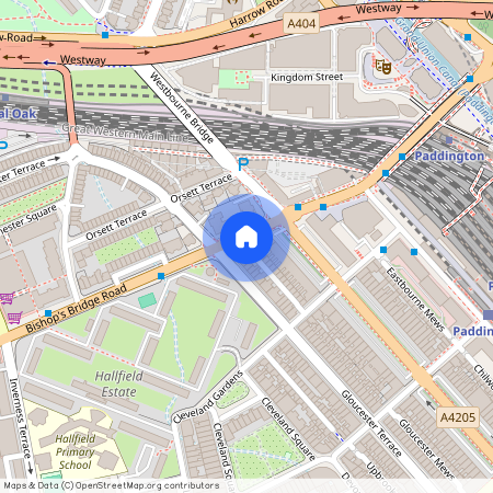 Bishops Bridge Road, Hyde Park, W2, London