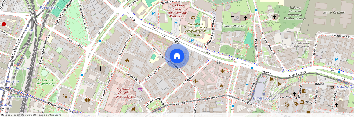 ul. Feliksa Nowowiejskiego, Centrum, Stare Miasto, Poznań, wielkopolskie