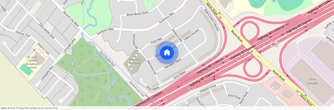 922 Tambourine Terrace Unit# Main, Mississauga