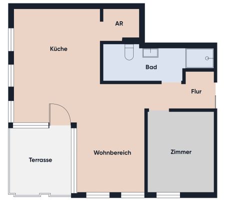 NEUBAU: Moderne 2 Zimmerwohnung in Schwarzach - Foto 2