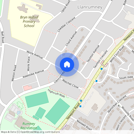 Llanrumney Avenue, Llanrumney, Cardiff, South Glamorgan, CF3