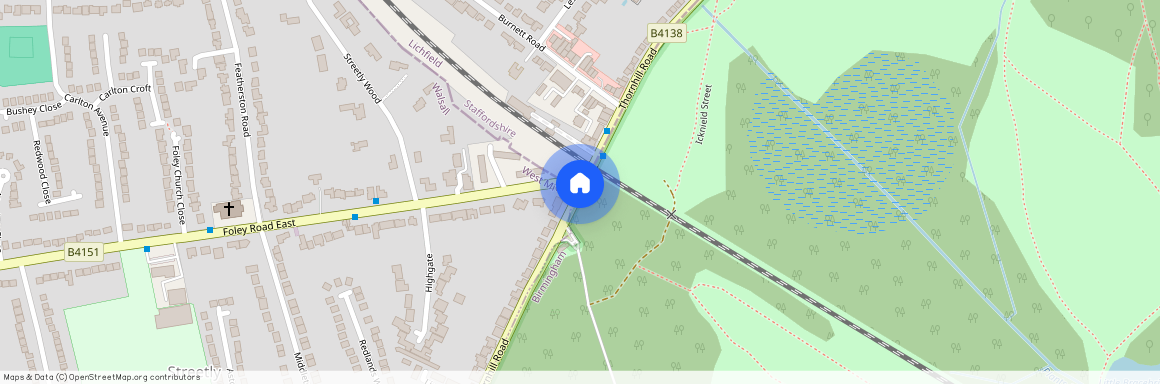 Thornhill Road, Sutton Coldfield B74