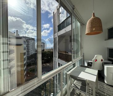 Apartamento T1 Mobilado com varanda e vista mar no Alto da Pampilheira - Photo 3