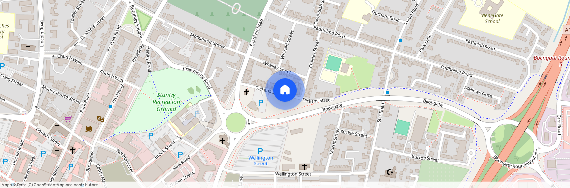 Dickens Street, Peterborough, Cambridgeshire, PE1