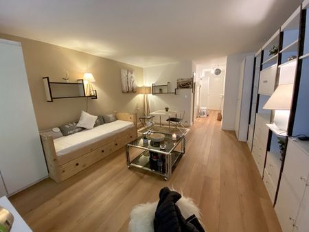 Location à l'année joli studio rénové: centre de Crans-Montana - Photo 5