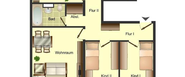 4-Zimmer-Wohnung in Köln Porz - Foto 1