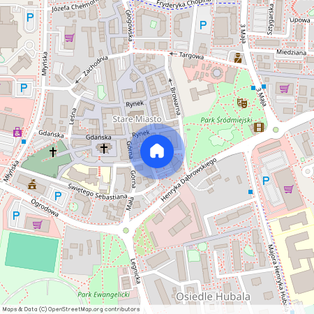 ul. Słowiańska, Polkowice, Polkowice, polkowicki, dolnośląskie