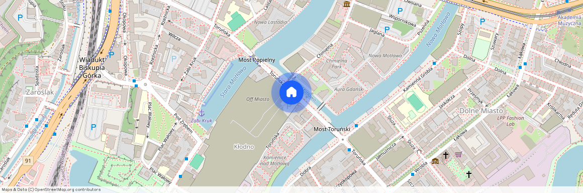 ul. Toruńska, Śródmieście, Gdańsk, pomorskie