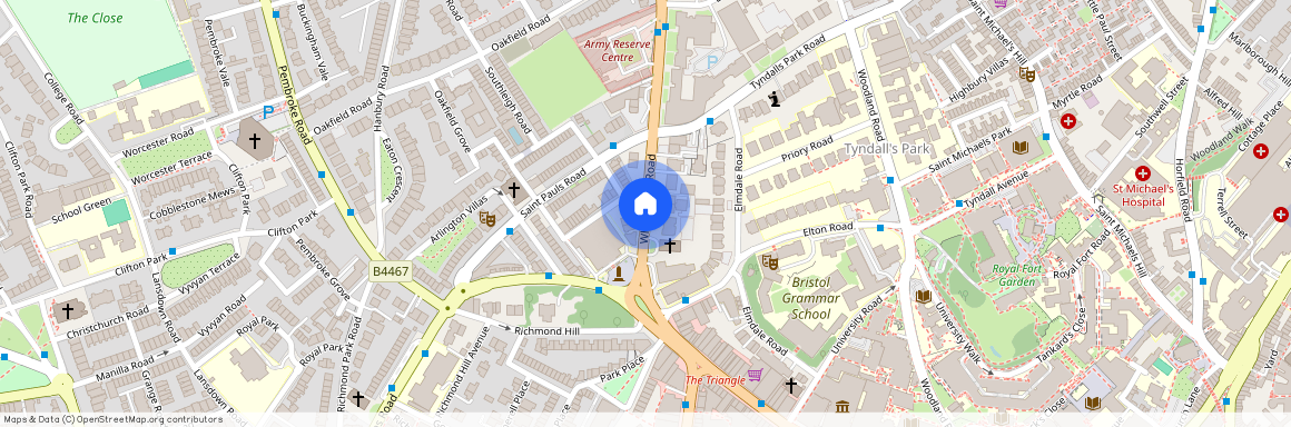 Whiteladies Road, Bristol, Somerset, BS8