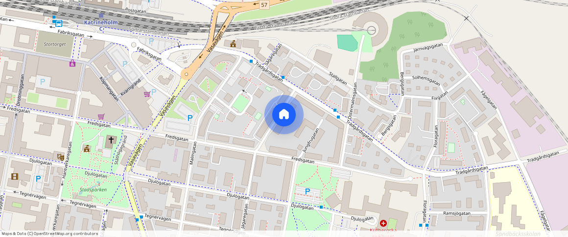 Katrineholm, Södermanland, Jägaregatan 9