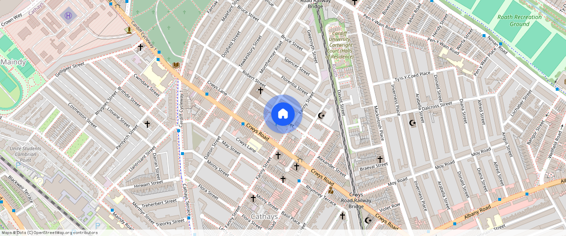 Daniel Street, Cathays, CF24