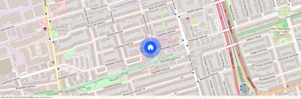 2 Danesbury Avenue, Toronto, ON M6B 3K7