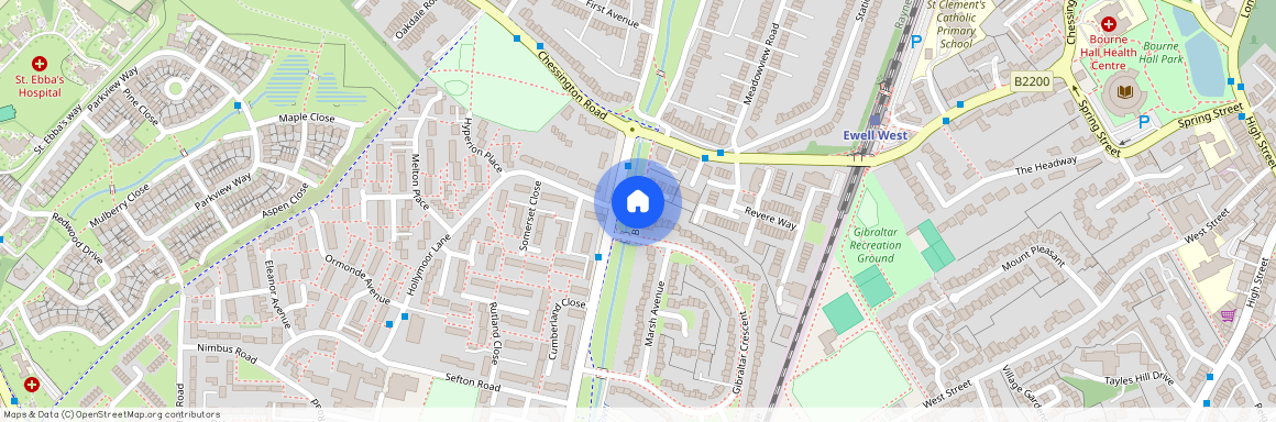 Brook Close, West Ewell, Surrey. KT19