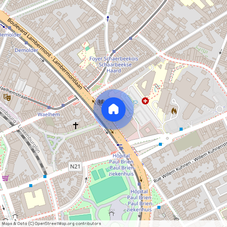 222 Boulevard Lambermont, Schaerbeek