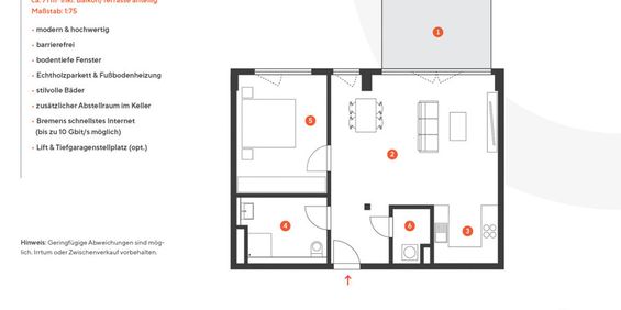 Ab Mai 2025 Ihr neues Zuhause im Tabakquartier - großzügige 2-Zi. Wohnung mit Südbalkon - Photo 3