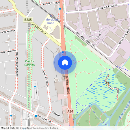 Morden Road, Wimbledon, London, SW19
