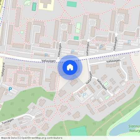 Irrblosset, Vallavägen 6.171