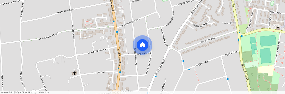 Woodcote Road, SM6, Wallington