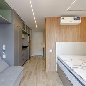 Studio para alugar com 25m², 1 quarto e sem vaga - Photo 1