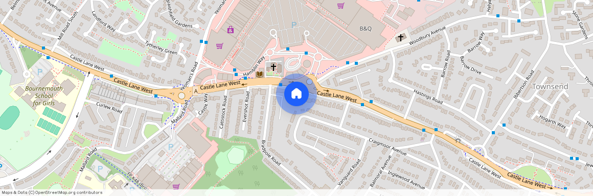 500 Castle Lane West, Bournemouth