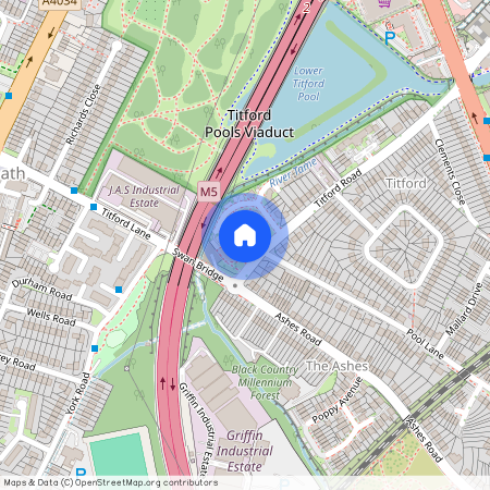 Titford Road, Oldbury, B69