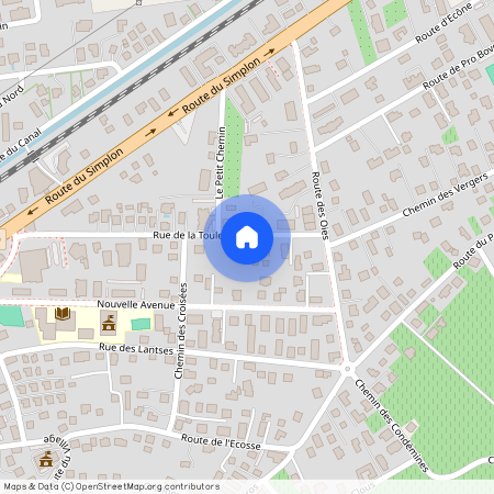 Rue de la Toule 28, 1907 Saxon