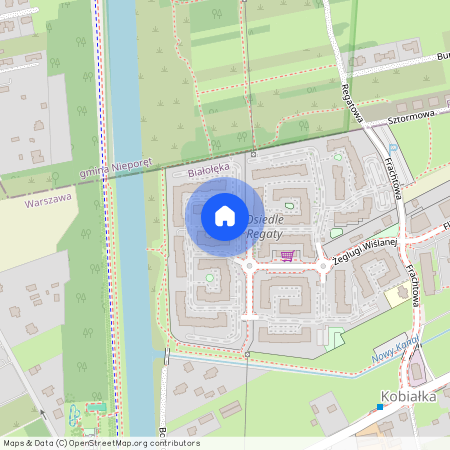 Warszawa, Białołęka, Żeglugi, Wiślanej