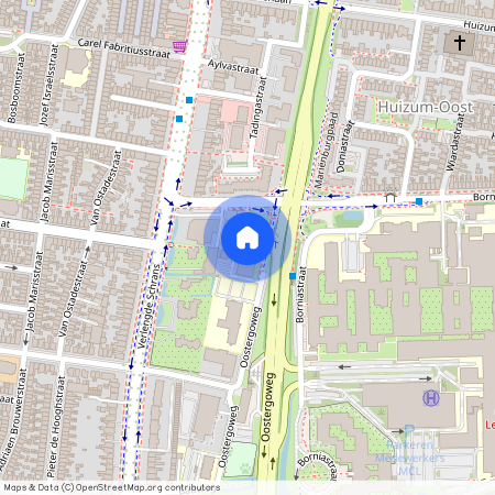 Huizum-Badweg, 8932 PG, Oostergoweg, Leeuwarden