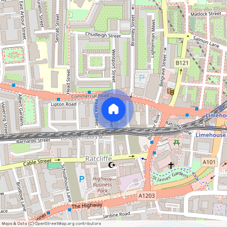 Caroline Street, Limehouse, E1