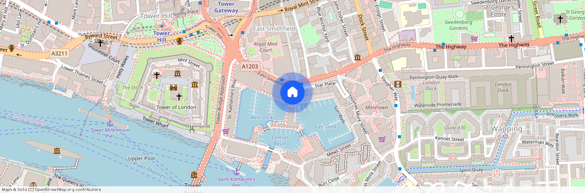 Ivory House, St. Katherine Dock, E1W