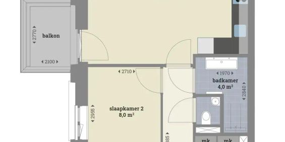 Tt. Vasumweg 36-L7, Amsterdam - Appartement de 2 chambres - Photo 3
