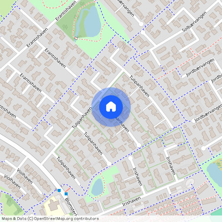 Tulipanhusene, Tulipanhaven 290, stuen