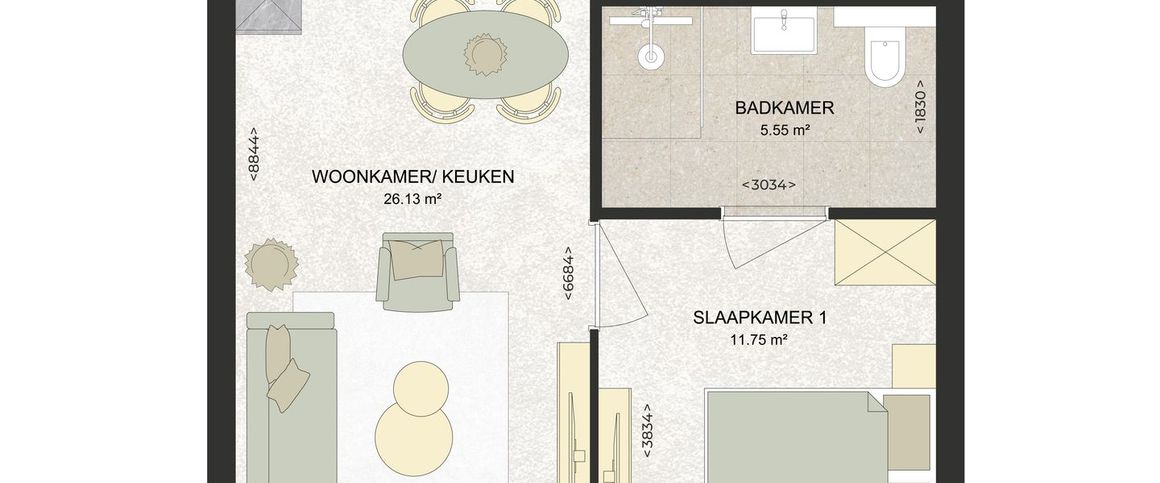 Appartement te huur: Kennedylaan 228 2035 TR Haarlem - Photo 1