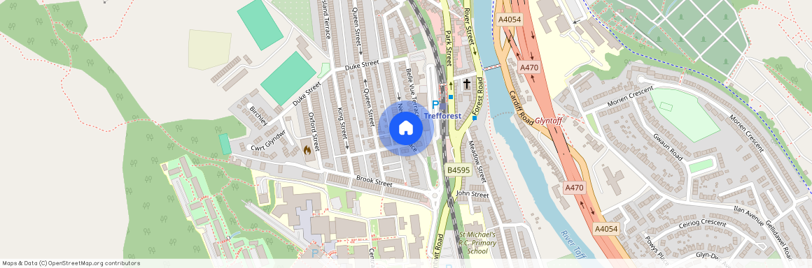 New Park Terrace, Rhondda Cynon Taf CF37