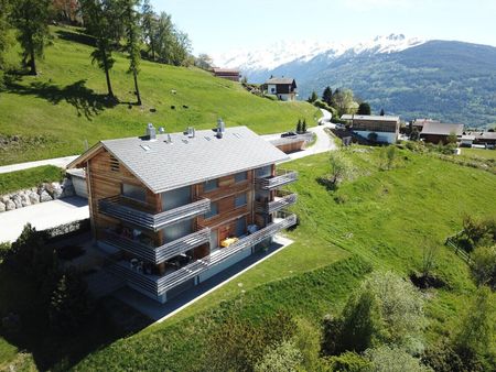 Balcon du CielAppartement Profitez de la montagne les week-ends en R2 ou toute l'année à Nax - Foto 4