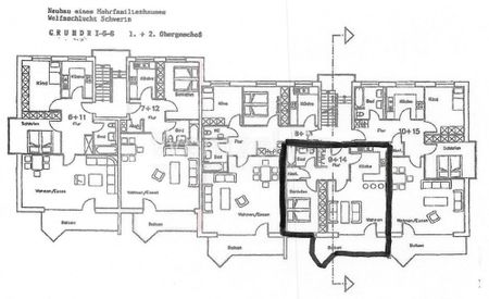 Niedliche 2- Zimmer- Wohnung mit Balkon und PKW- Stellplatz in Schwerin- Friedrichsthal ! - Photo 5