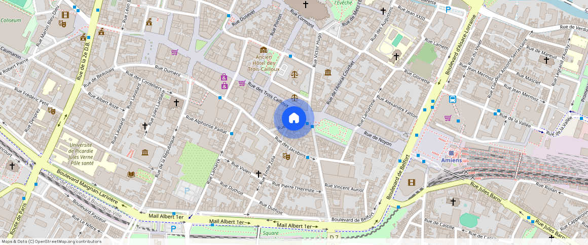 ** rue Allart, 80000, Amiens