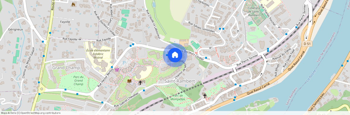 Chemin de Montpellas, Francja, Lyon