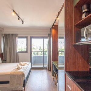 Studio para alugar com 24m², 1 quarto e sem vaga - Foto 3