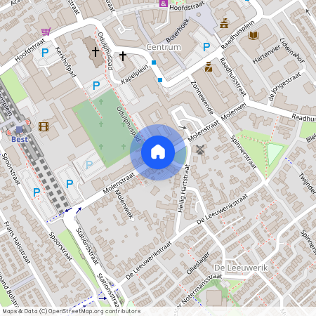 Centrum, 5683 BH, Molenstraat, Best
