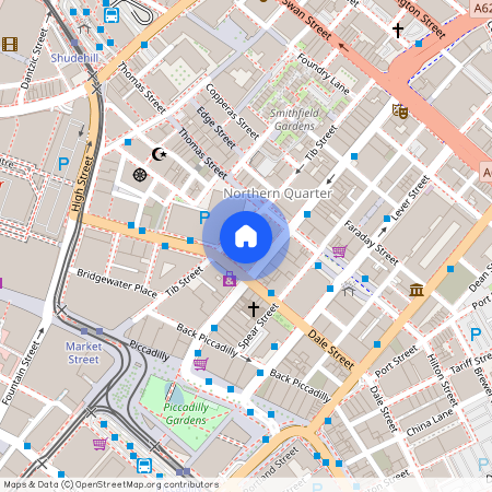 Smithfield Building, Northern Quarter, Manchester City Centre, M4