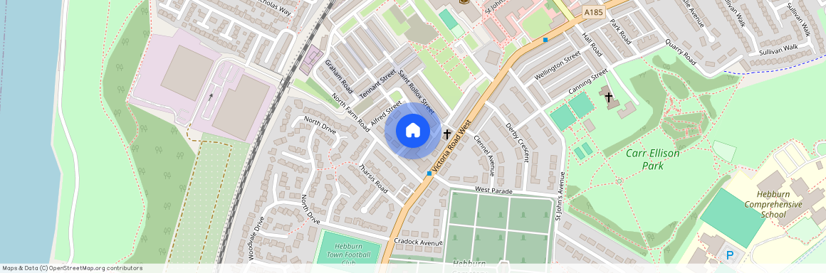 3 bed terraced house to rent in NE31