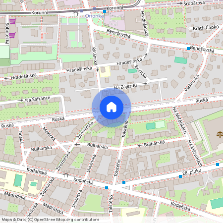 Ruská, Praha 10 - Vršovice, okres Praha