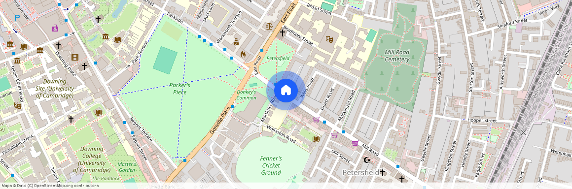 Petersfield Mansions, Mill Road, Cambridge, CB1