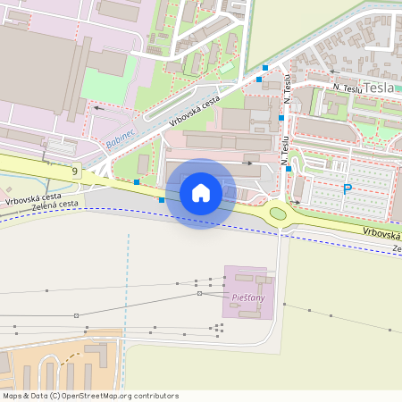 Vrbovská cesta, Piešťany, okres Piešťany